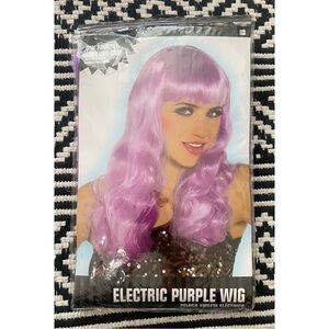 Electric Purple Costume Wig NWT!